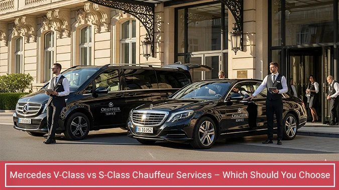 Mercedes V-Class vs S-Class Chauffeur Services