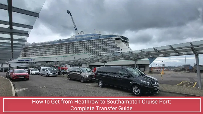 How to Get from Heathrow to Southampton Cruise Port: Complete Transfer Guide