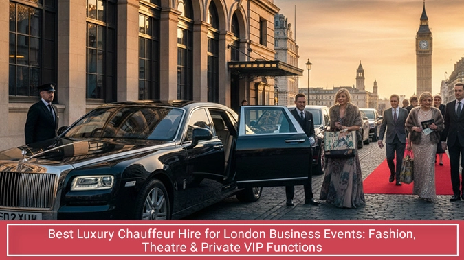 Best Luxury Chauffeur Hire for London Business Events: Fashion, Theatre & Private VIP Functions