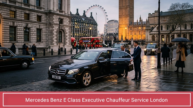An Overview of Choosing Mercedes Benz E Class Chauffeur Service in London