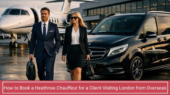 How to Book a Heathrow Chauffeur for a Client Visiting London from Overseas